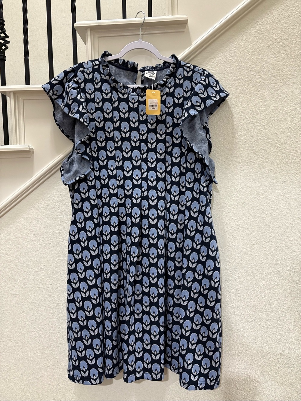 NWT Ivy Jane Blue Floral Knit Dress